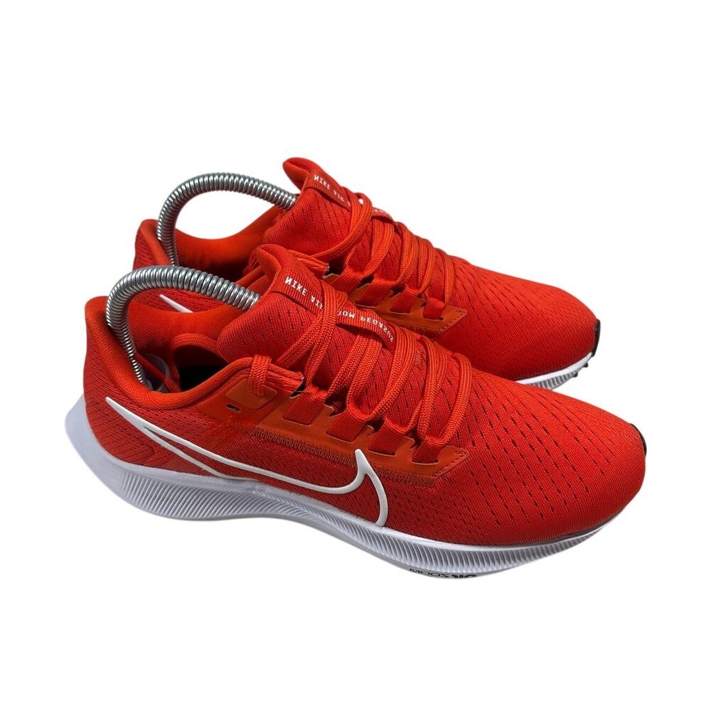 NIKE Air Zoom Pegasus 38 Womens 8 Running Shoes CZ1901-802 Orange Sneakers
